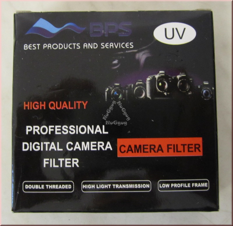 BPS Professionel Digital Camera Filter UV, 58 mm
