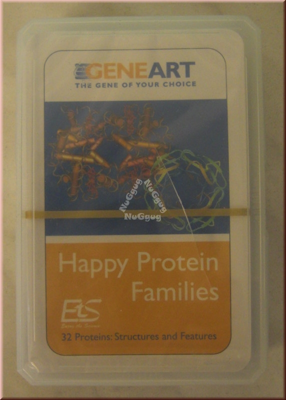 Quartett "Happy Protein Families", 32 Karten