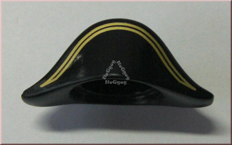 Playmobil Zweispitz Hut, 4 Stück, schwarz, Piraten, Soldaten