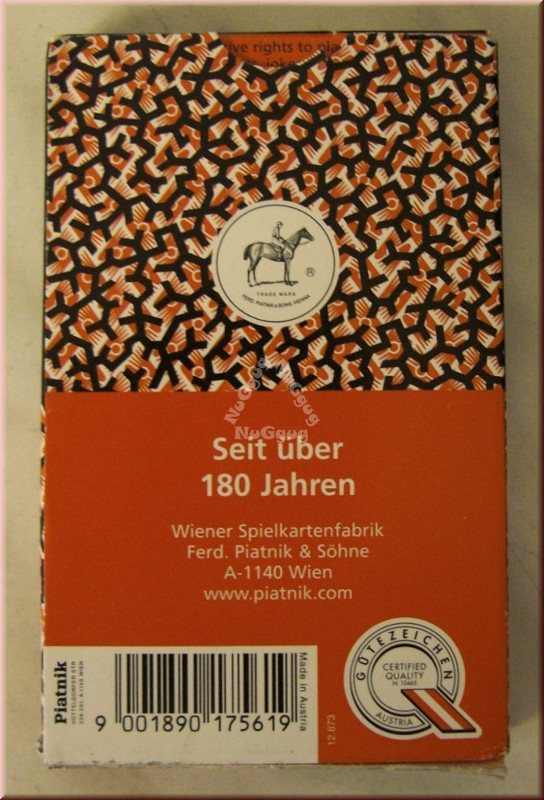 Doppeldeutsche Schnapskarten, 24 Blatt
