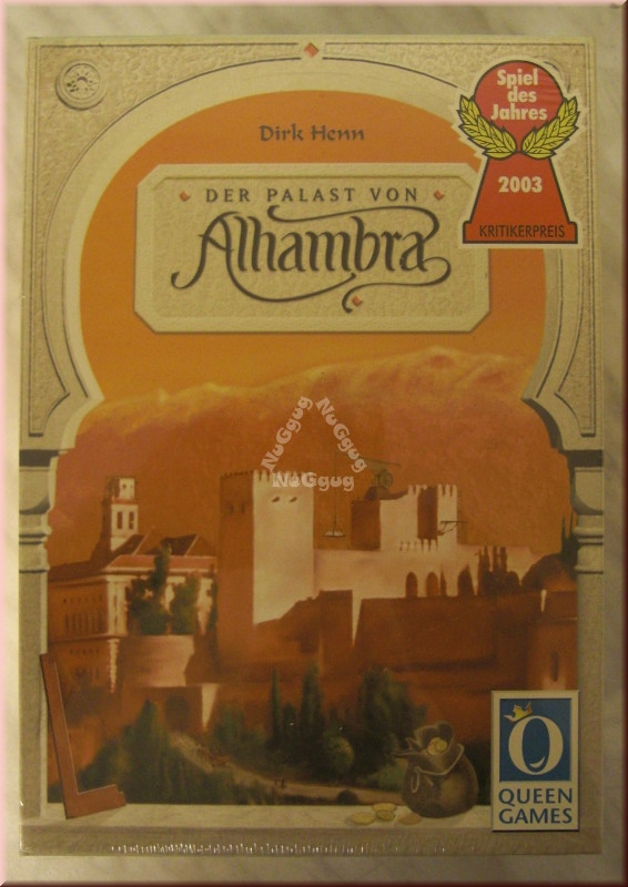 Der Palast von Alhambra, Brettspiel, von Queen Games