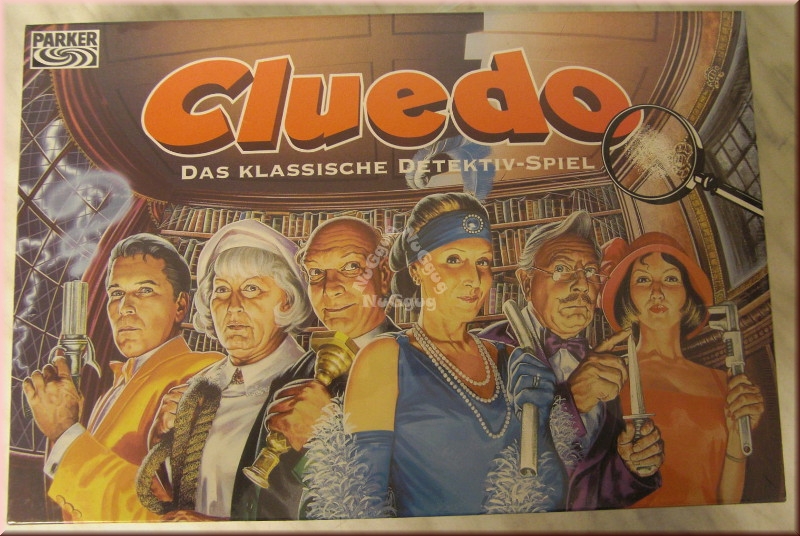 Cluedo - Das klassische Detektiv-Spiel, Brettspiel, von Parker