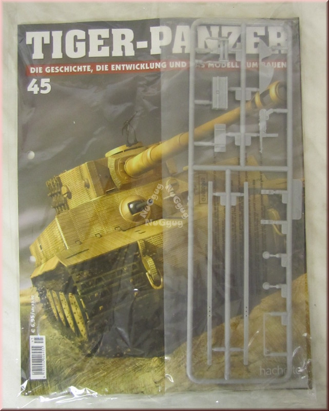 Tiger-Panzer Ausgabe 45, Panzer zum Selberbauen, von Hachette