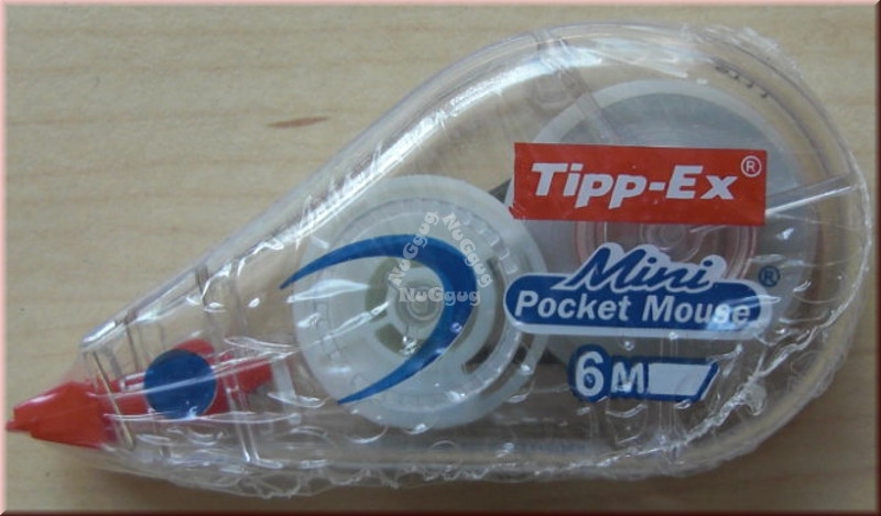 Tipp-Ex Mini Pocket Mouse, Korrekturroller 5 mm, weiß, 6 Meter