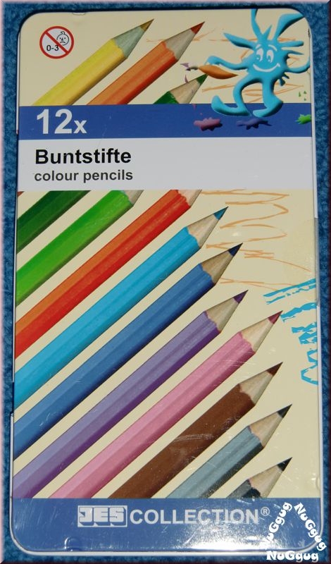 Buntstifte JES Collection, 12 Stück