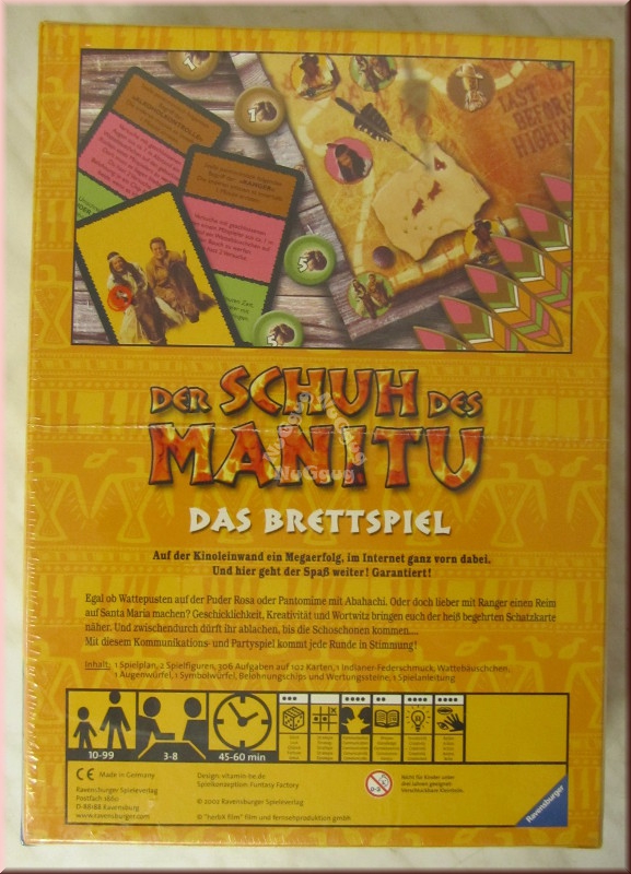 Der Schuh des Manitu - Das Brettspiel, von Ravensburger