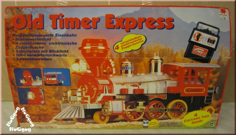Old Timer Express, kabelferngesteuerte Eisenbahn