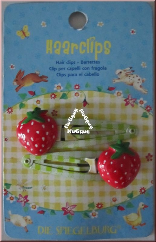 Haarclips "Erdbeere" von Die Spiegelburg