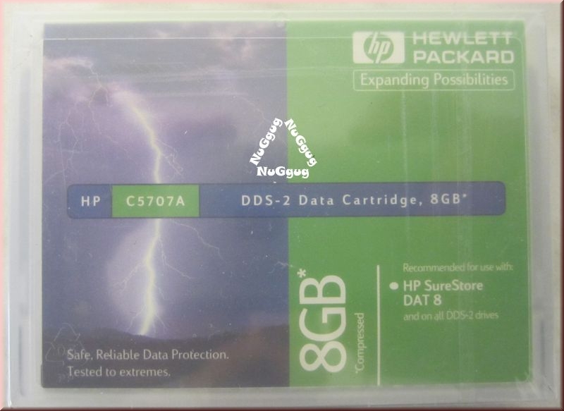 HP DDS-2 Datenkassette C5707A, 8GB