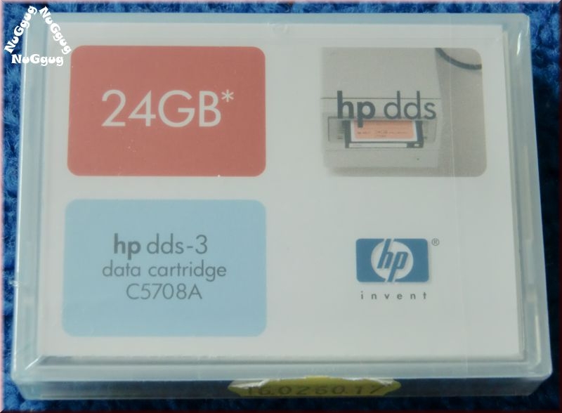 HP DDS-3 Datenkassette C5708A. 24GB