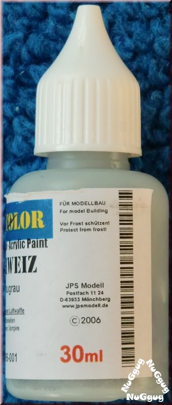 JPS Color Blaugrau. Acryl-Farbe. 30ml