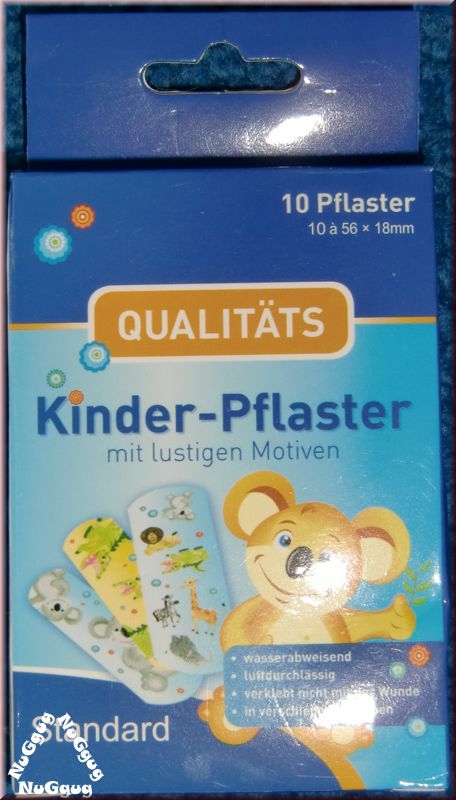 Qualitäts-Kinderpflaster standard. 10 Stück