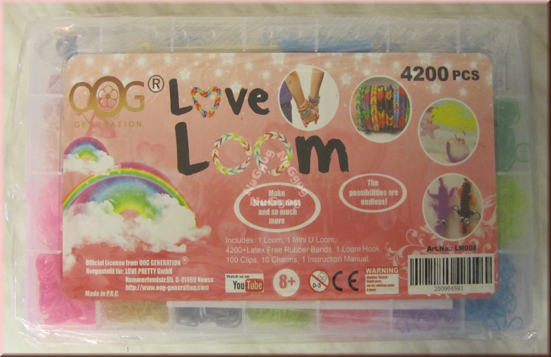 Loom Love Box, Starter Set, 4200 Teile