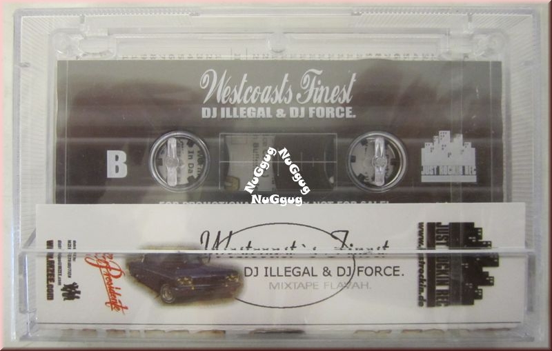 Musikkassette "DJ Illegal & DJ Force - Westcoast's Finest"