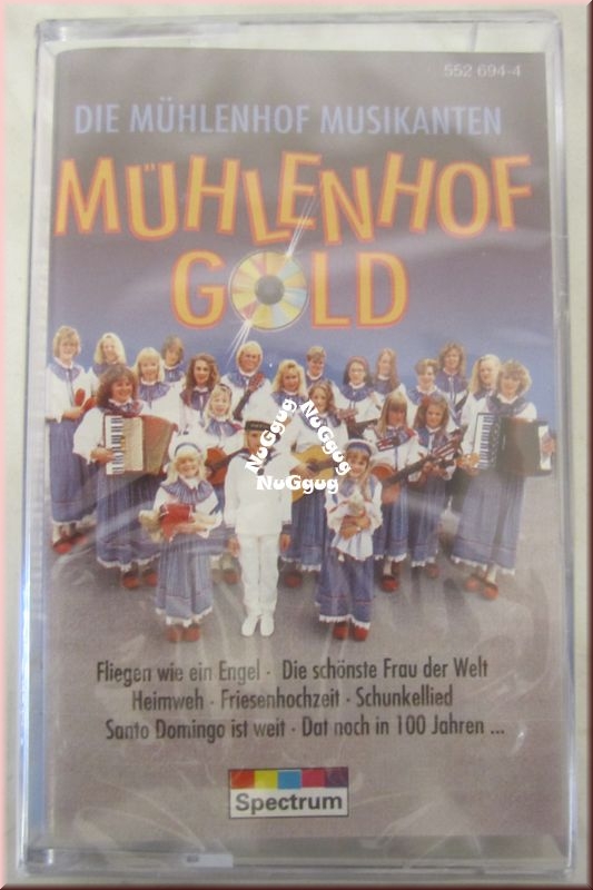 Musikkassette "Die Mühlenhof Musikanten - Mühlenhof Gold"