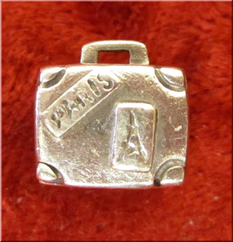 Pandora 790362 Charm "Koffer", 925 Silber, gebraucht