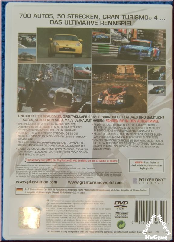 Gran Turismo 4 - the real driving Simulator. für PlayStation 2