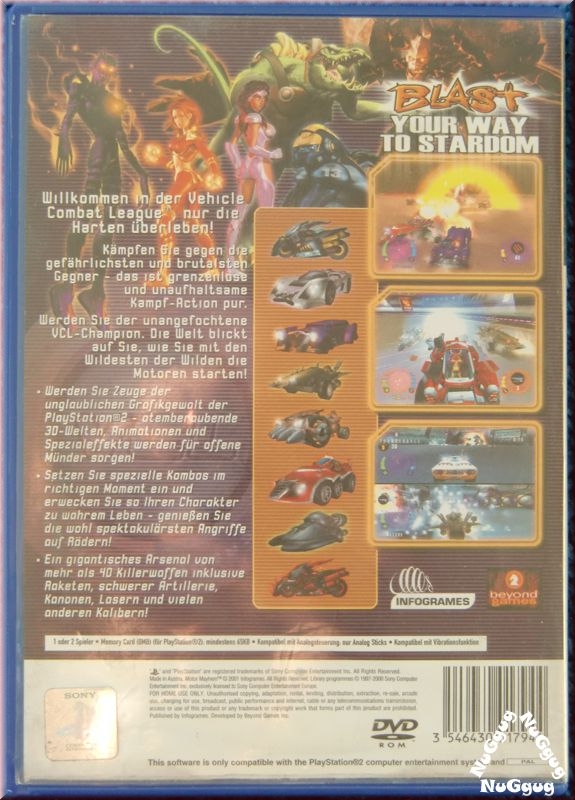 Motor Mayham. für PlayStation 2