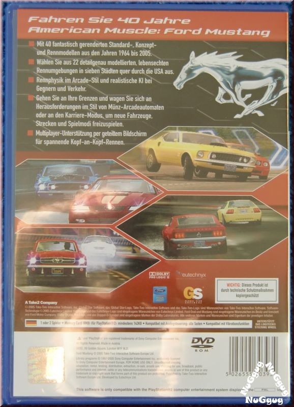 Ford Mustang - the legend Lives. für PlayStation 2
