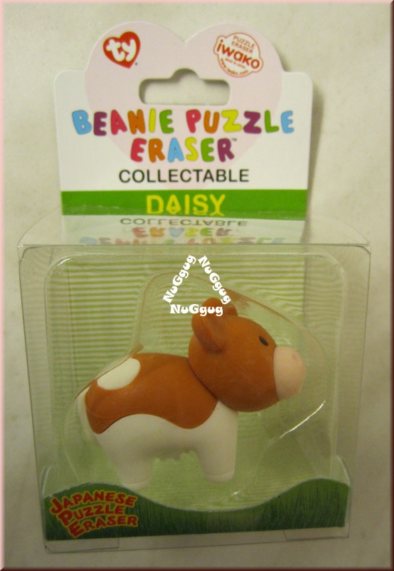 Beanie Puzzle Eraser "DAISY"