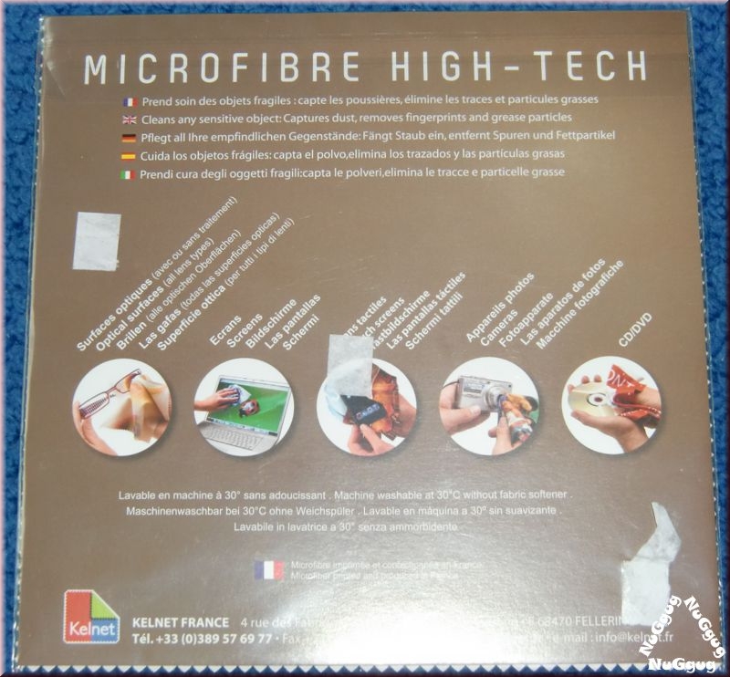 Microfibre High-Tech Reinigungstuch