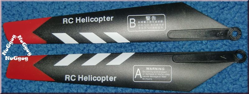 Ersatz-Rotorblätter Skyking HCW 8500/8501. 4 Stück