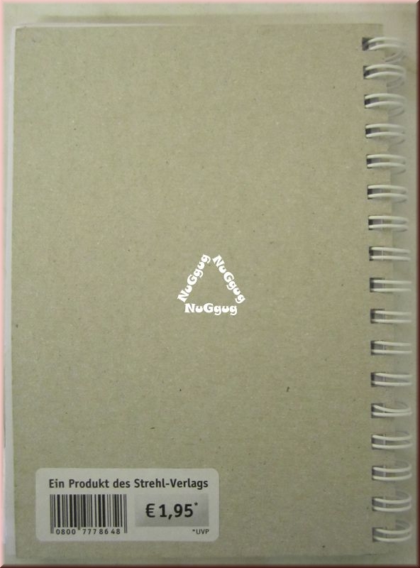 Schreibblock "Mein Schreibblock" in Ringbuchformat mit Motiv