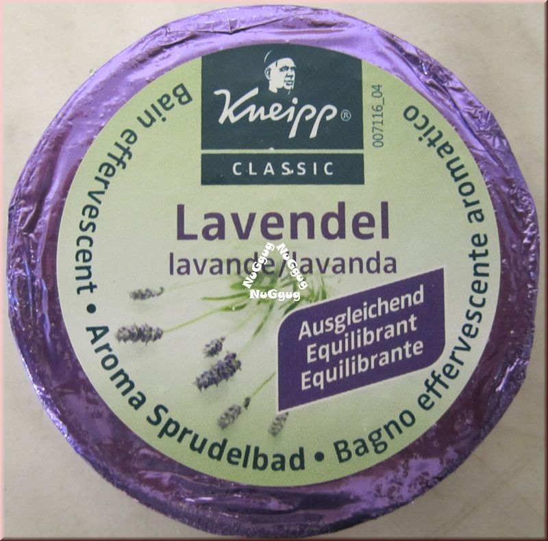 Kneipp Aroma Sprudelbad Lavendel, Badetap