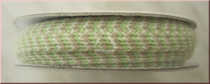 Decoration Ribbon, Stoffband, helle Farben, 10 mm, 1,8 Meter