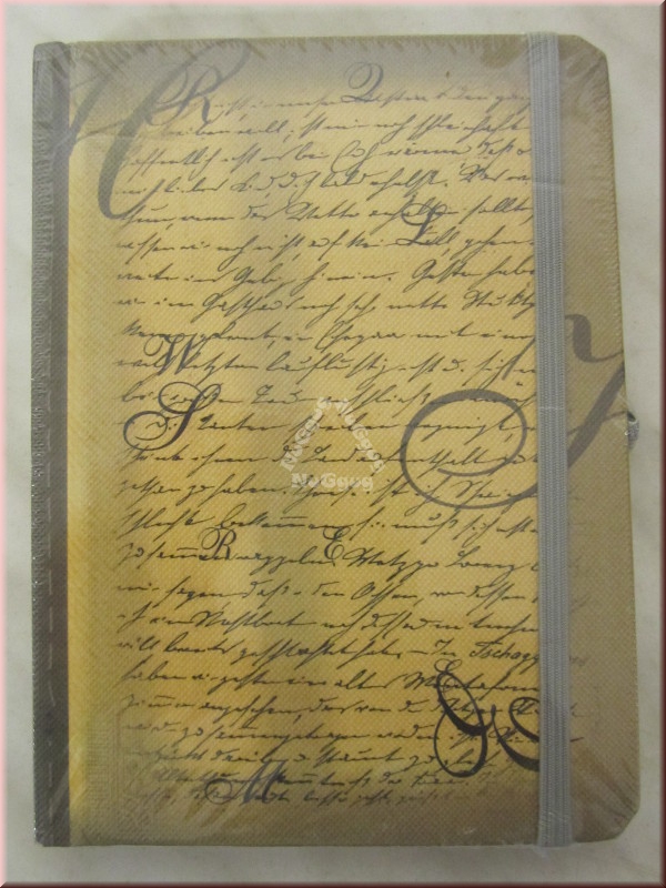 Notizbuch, Blankbook, Tagebuch antik, Format 11 x 15 cm