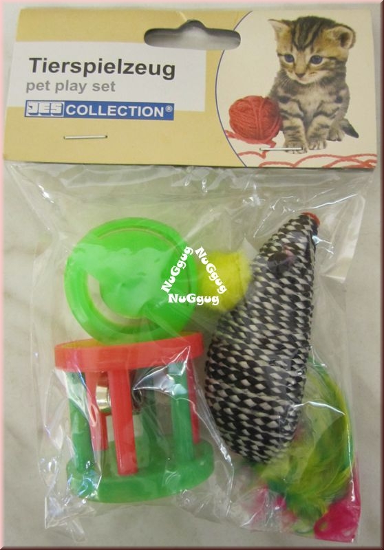 Tierspielzeug grün, für Katzen
