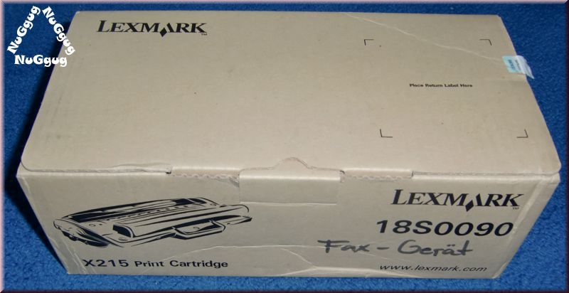 Toner Lexmark 18S0090. Original-Toner für X215