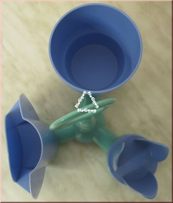 Tupperware Menage in blau/grün mit 3 Behälter