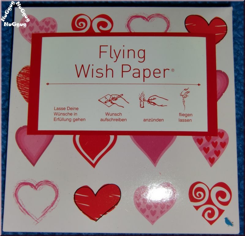 Wunschzettel-Set. Flying Wish Paper
