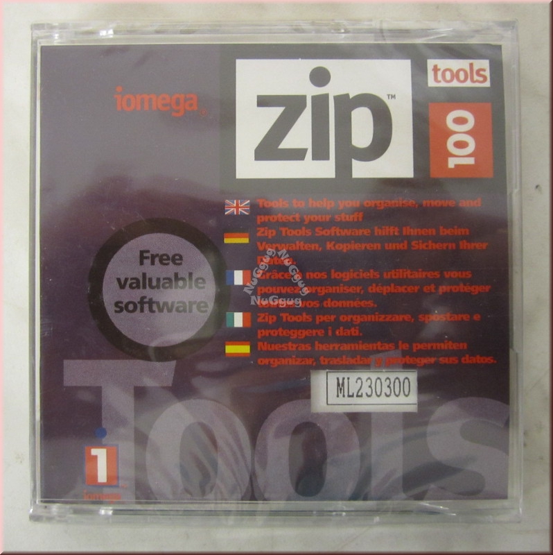 iomega zip 100 MB Disk, zip Tools
