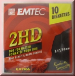 Disketten 3,5 Zoll, EMTEC, 10 Stück