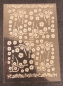 Preview: Aufkleber Blumen, weiß, Set mit 44 Blatt 9 x6 cm, Blumenranken, Nail Art Sticker