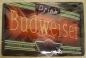 Preview: 3D Blechschild "Drink Budweiser", 30 x 20 cm