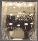 Preview: Dosenkühler "KEEP MOVING FORWARD AND KEEP IT COOL", schwarz, neopren