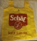 Preview: Einkaufstasche "Schär", gelb, 42 x 40 cm, Falttasche