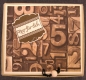 Preview: Geburtstagskerze zum 40sten Geburtstag "Der Geburtstagskuchen Bausatz", Kerzenset in der Geschenkbox