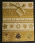 Preview: Geschenktasche Weihnachten "Sterne", 23 x 18 x 10 cm
