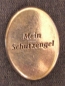 Preview: Handschmeichler "Mein Schutzengel", oval, silberfarben