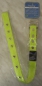 Preview: Hunde Halsband LED, neongelb, 41-50 cm