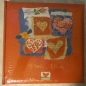 Preview: Fotoalbum KPH Serie Hearts, 30 x 31 cm, orange