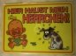 Preview: Windel Winni Schild "Hier haust mein Herrchen!", 10,5 x 15,0 cm