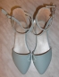 Preview: LK Cuoio Damen Riemchensandalen, hellblau, EUR-Größe 34