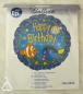 Preview: Luftballon "Happy Birthday", rund, Durchmesser 45 cm