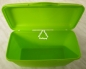 Preview: Aufbewahrungsbox von Jes Collection. grün. 19 x 12.5 x 8.5 cm