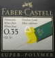 Preview: Faber Castell Super Polymer Feinminen 0,35 mm, 9063 S-HB, Artikelnummer 120300